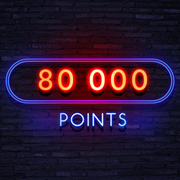 80 000 points
