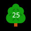 25 tree forest