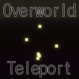 Activate the secret teleporter in the sky to escape the pit to the Overworld to unlock extra challenges