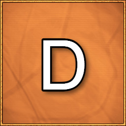 LETTER D