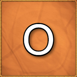 LETTER O