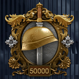 Killed and wounded 50000 enemy troops