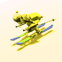 Ski Fall Gold