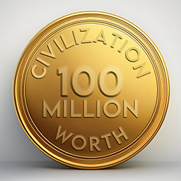 Your Civilization's Worth is 100 Million Gold