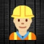 Man Construction Worker - Medium-Light Skin Tone
