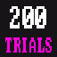 TRIALS MODE : 200 Miles