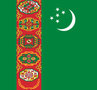 Flag of Turkmenistan