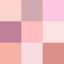 Light pink colors